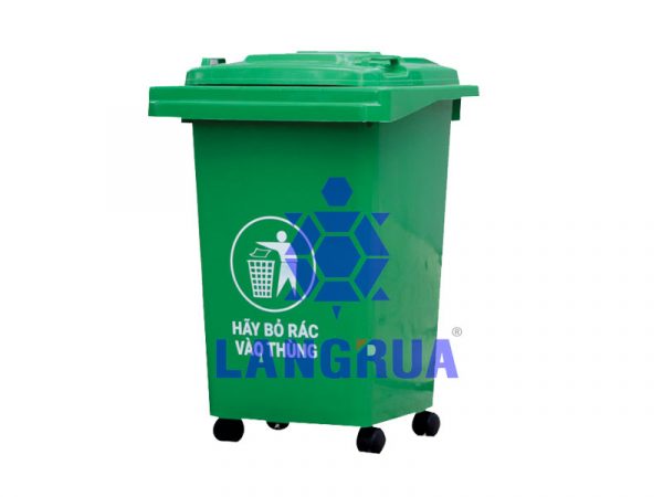 Thùng Rác Nhựa HDPE 60l